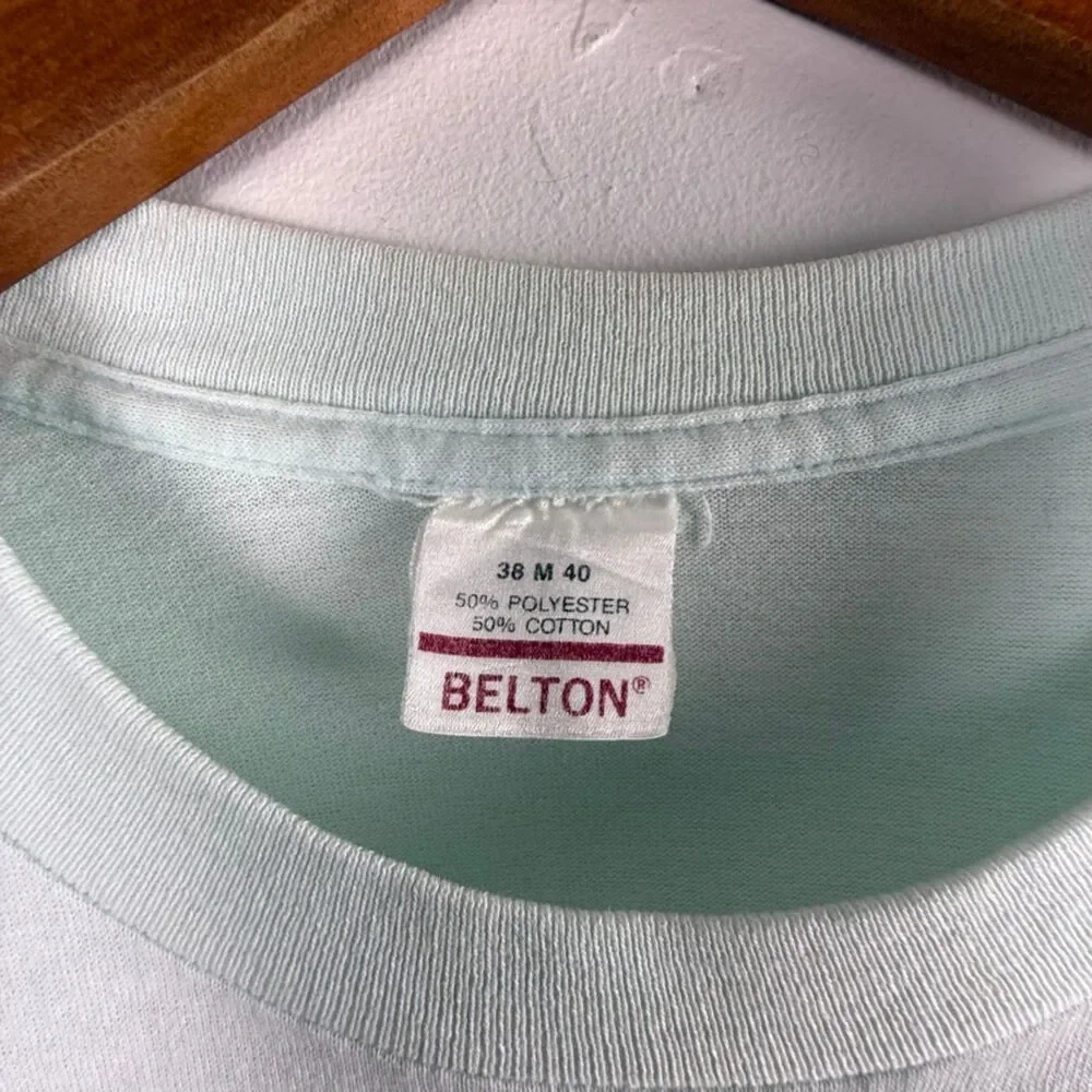 80s/90s Vintage Graphic Cat T-Shirt Pastel Kawaii Kitten | Made in USA - Picture 8 of 14